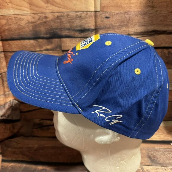Ron Capps Signed NAPA Racing Hat Blue Yellow Embroidered Logo Baseball Cap OSR - Picture 4 of 8